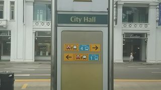 ＭＲＴの東西線と南北線が交わる駅