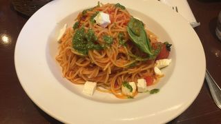 冷製トマトバジルソーススパゲッティ！