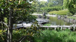 駿府城内の有料庭園