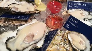 リーズナブルなオイスターバー。