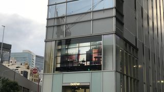 商品の展示がされています