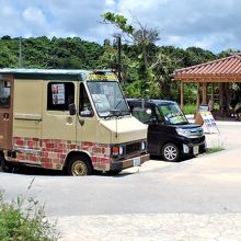 屋我地島側のロードパーク。
