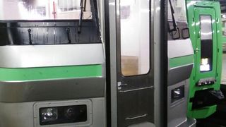 2017年９月23日の札幌18時35分発快速エアポート新千歳空港行きの様子について