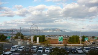 明石海峡の見晴らしもよく休憩するのに最適