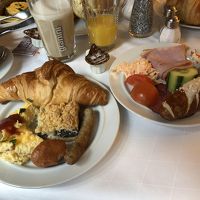 朝食の感じ　ブッフェです。