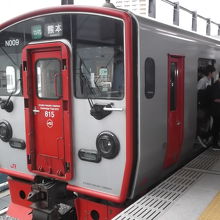 熊本→肥後大津列車