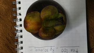 マングスチンを日本でも見つけたよ！