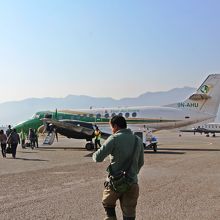 航空機へは歩いてＧｏ