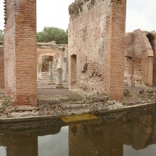 ハドリアヌスの私邸があった場所