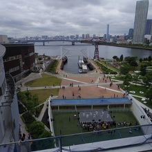 駐車場からの眺め