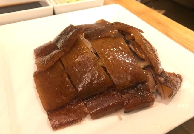 北京ダックはもちろん他の料理も美味しい