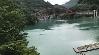 トロッコ電車の最初の見どころ