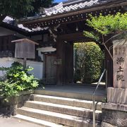 大文寺山の送り火を管理するお寺