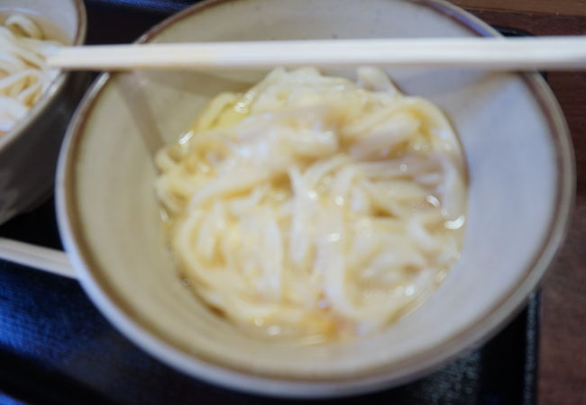 魅惑の釜玉！あっという間に食べれちゃう。