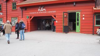 フィヨルド周遊の途中駅 フロム駅