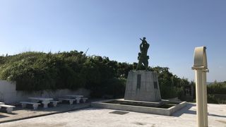 見晴らしがよいが、蚊に注意！