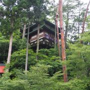 蘇州の寒山寺から譲り受けた仏像を安置する小さなお堂