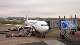 今回は駐車場から