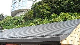 ケーブルカー横にあるお土産店