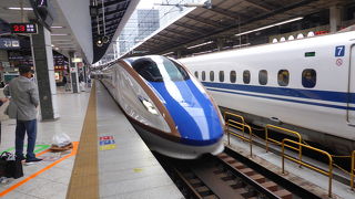 初めての北陸新幹線は佐久平まで