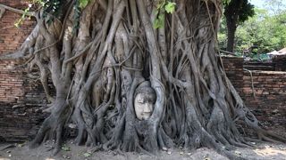 アユタヤといえばココ！と言える場所。