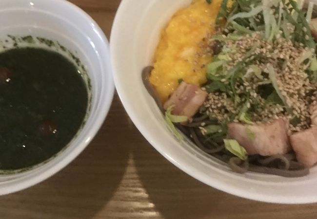 バジルそば。再訪