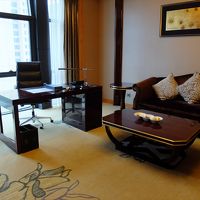 アップグレードで頂いたスイートの一画。