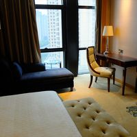 アップグレードで頂いたスイートの寝室部分。