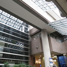 地下の入口から少し離れたところ