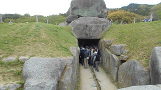 内部にも入ってその大きさを実感することができます