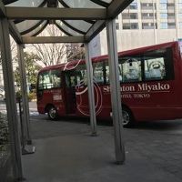 品川駅へのバスは朝のみ。