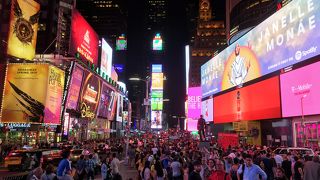 やっぱり凄かったタイムズスクエア