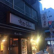 神田駅近くの洋食屋