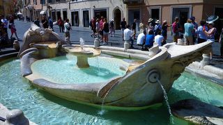 船首の排水は涙目(？)