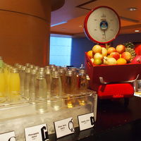 朝食のジュース