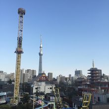 展望台からのごちゃまぜな景色