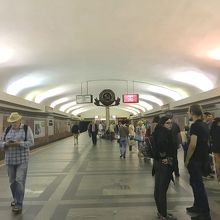 広々したホーム