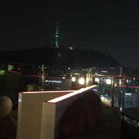 屋上BAR ソウルタワーが！