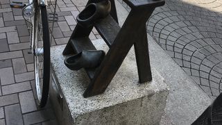 麻布十番商店街にあるモニュメント