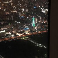 バスルームから 懐かしい通天閣