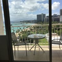 部屋からラナイを