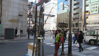 銀座の雰囲気を昔ながらに