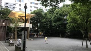 昔の牢屋敷跡地