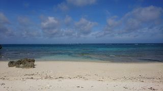 夕日がキレイなビーチ