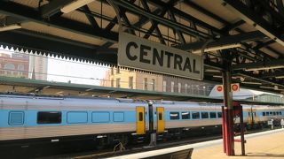 とても大きな駅でした。