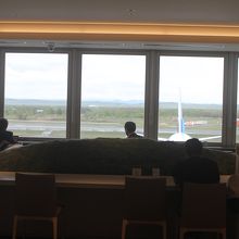 本物の苔(コケ)で作られた＜小山＞がお出迎え～