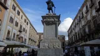 雰囲気の良い広場