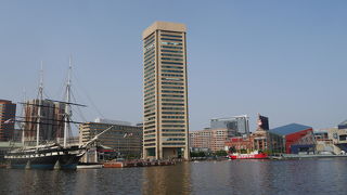 ボルチモアの観光地が一番集まっている場所です