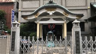 牢屋敷跡地のお寺