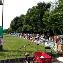 フリーマーケットもやってました